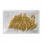 Goldgranulat 50g in Folie verpackt